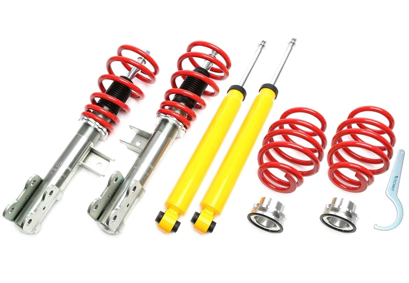 Kit di sospensioni coilover TA Technix adatto per Mercedes Benz Classe A W176, Classe B W246, Classe CLA C117/X117, Classe GLA X156, Nissan Infiniti Q30