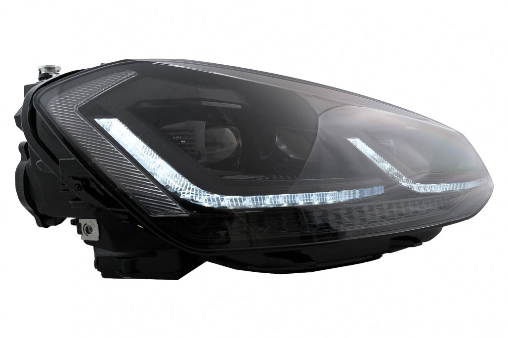 Fari a LED Bi-xenon Look adatti per VW Golf 7 VII (2012-2017) Facelift 7.5 GTI Design con luci di svolta dinamiche sequenziali
