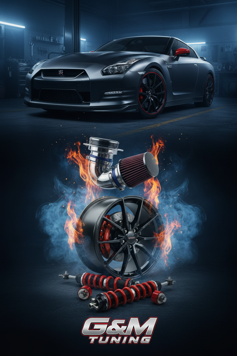 Banner G&M Tuning verticale