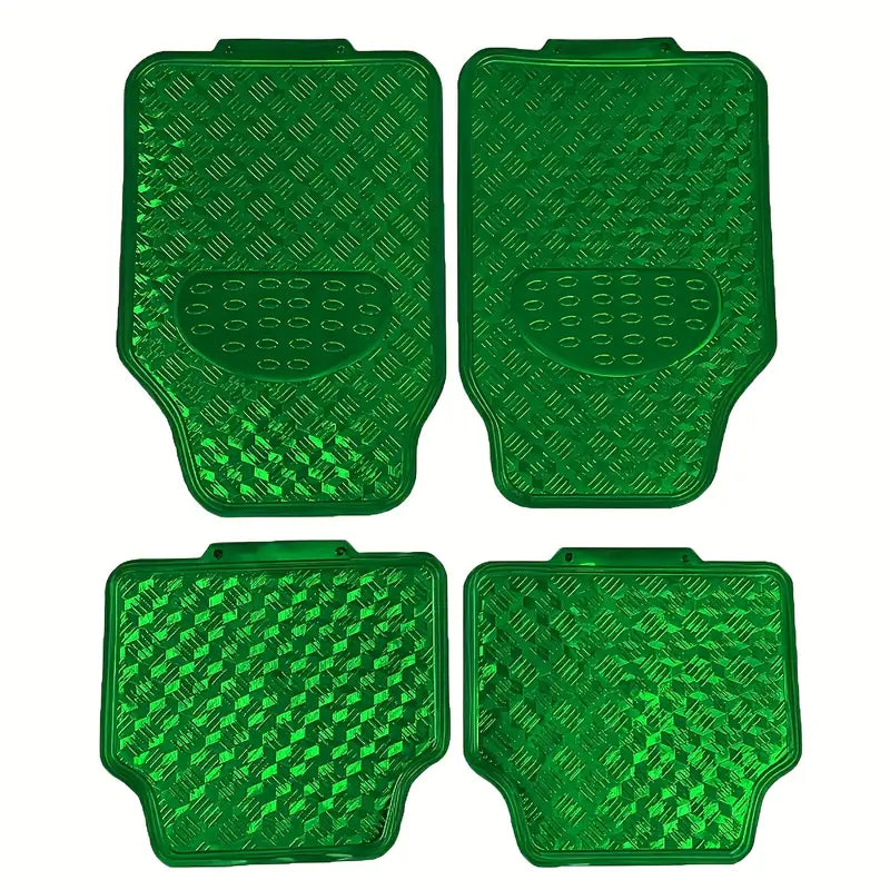 Set 4 tappeti gomma pvc