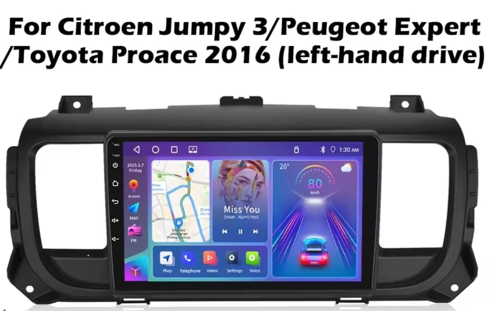 Citroen Jumpy/ Peugeot Expert/ Tpyota Proace 2016