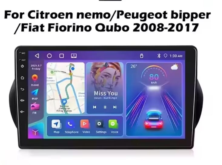 Citroen Bipper / Fiat Fiorino - 2008/2017