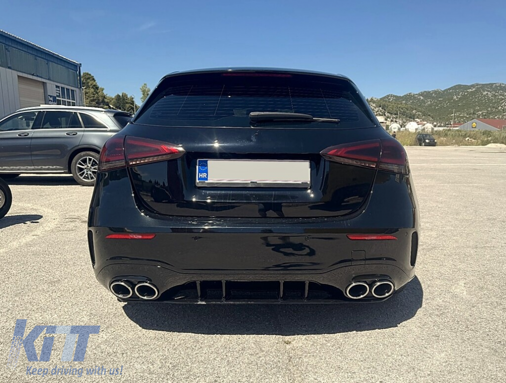 Paraurti posteriore completo Mercedes Classe A W177 Hatchback 5 porte (2018-2022) Design A45