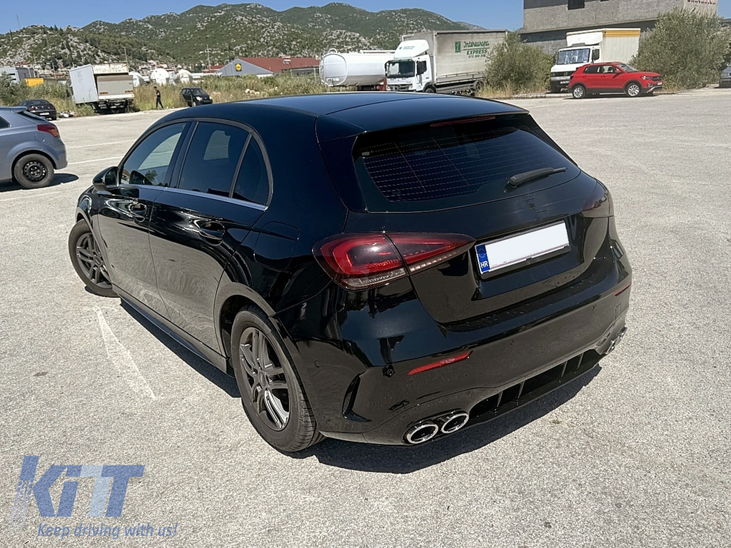Paraurti posteriore completo Mercedes Classe A W177 Hatchback 5 porte (2018-2022) Design A45