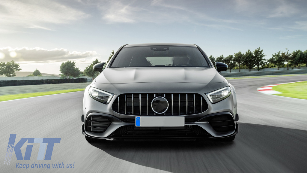 Paraurti anteriore adatto per Mercedes Classe A W177 Hatchback / V177 Berlina (2018-2022) Design A45
