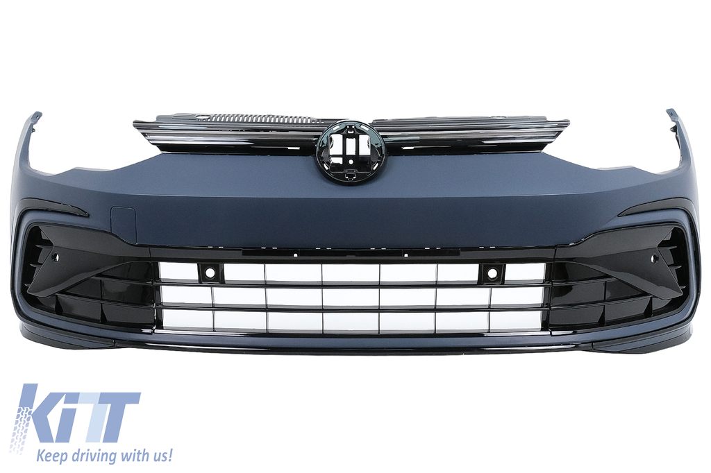 Paraurti anteriore adatto per VW Golf 8 VIII Mk8 MQB (2020-2023) R-Line Design