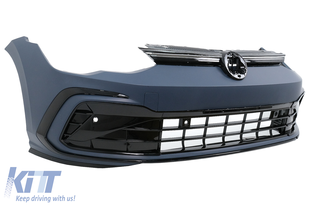 Paraurti anteriore adatto per VW Golf 8 VIII Mk8 MQB (2020-2023) R-Line Design