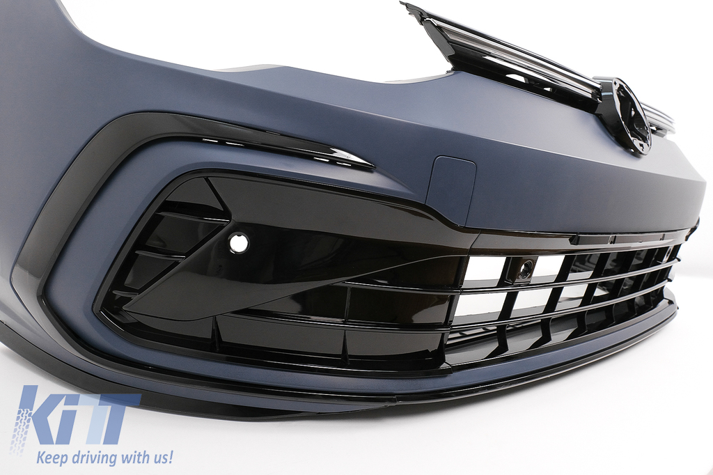 Paraurti anteriore adatto per VW Golf 8 VIII Mk8 MQB (2020-2023) R-Line Design