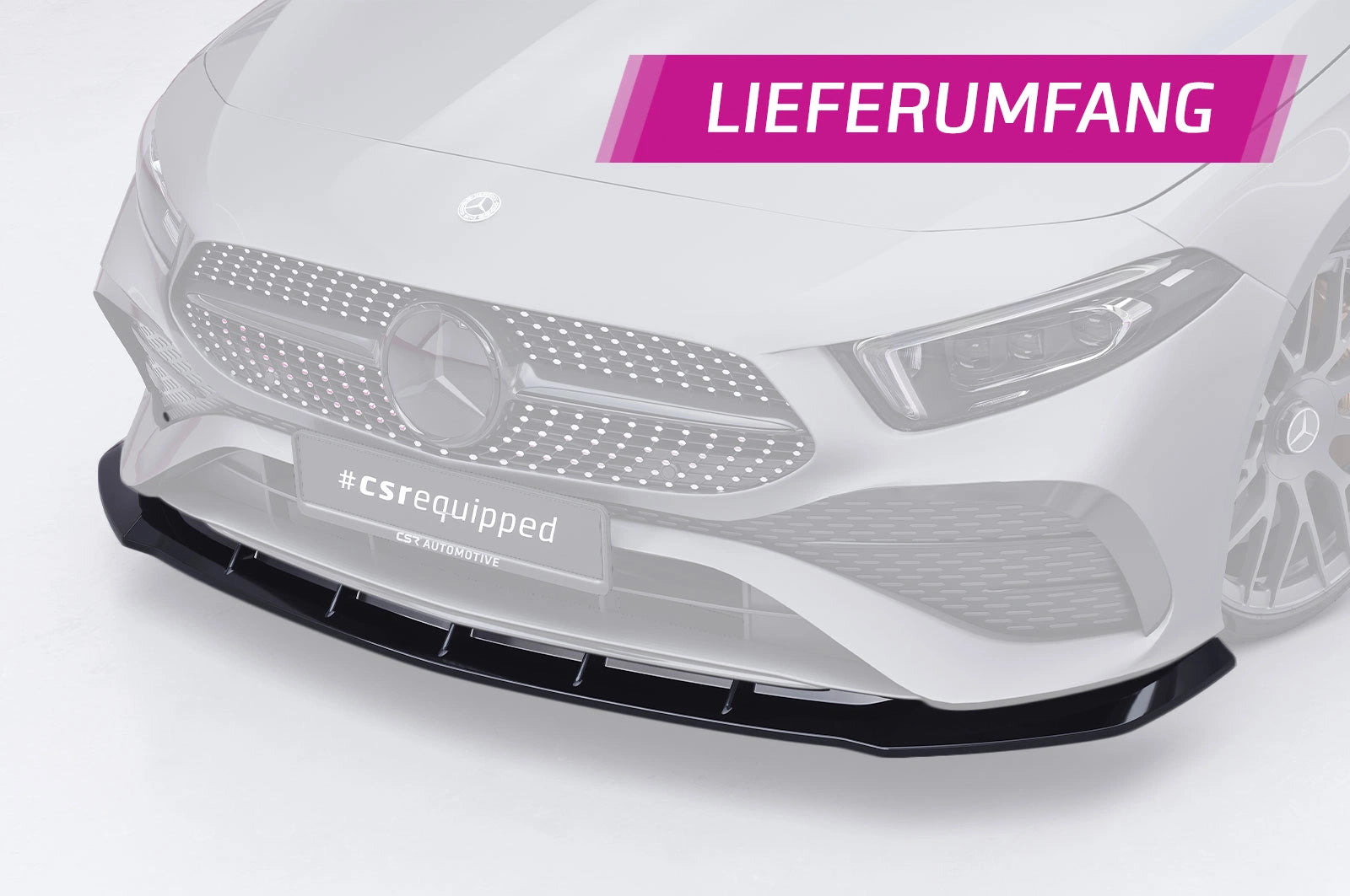 Spoiler anteriore Mercedes-Benz Classe A W177 AMG / AMG-Line