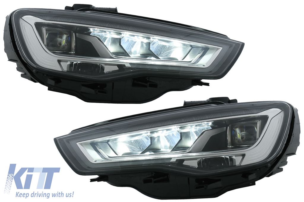 Fari Full LED adatti per Audi A3 8V Pre-Facelift (2013-2016)
