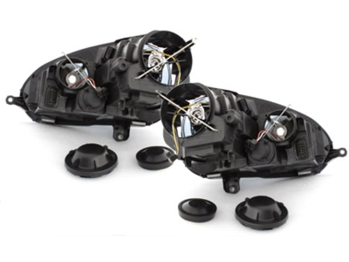 Fari anteriori DEPO adatti per VW Golf V 5 (2003-2009) Jetta (2003-2009) GTI Look