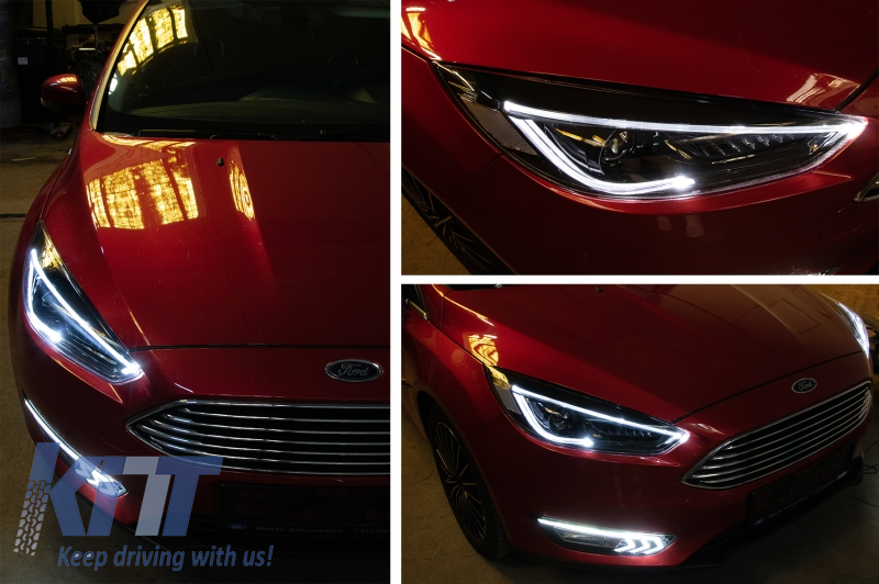 Fari anteriori a LED Ford Focus III (2015-2017)