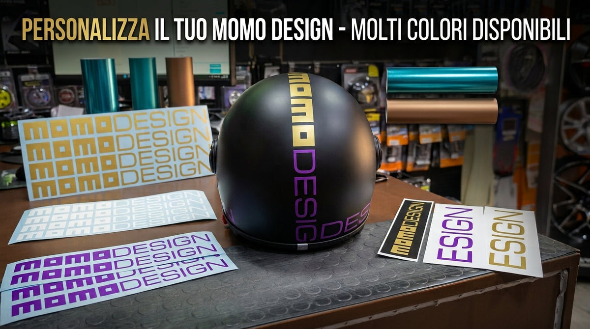 Adesivi casco Momo Design
