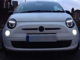 Set fari anteriori Fiat 500 Abarth 08-15