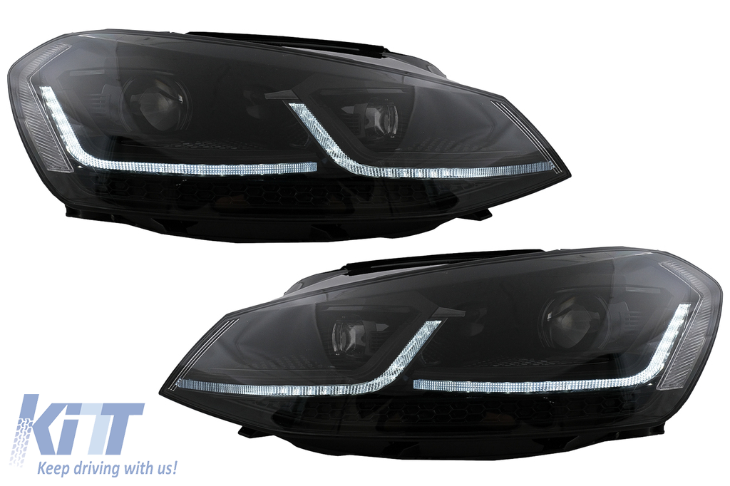 Fari a LED  adatti per VW Golf 7 VII (2012-2017) Facelift G7.5 GTI Look Luci di svolta dinamiche sequenziali