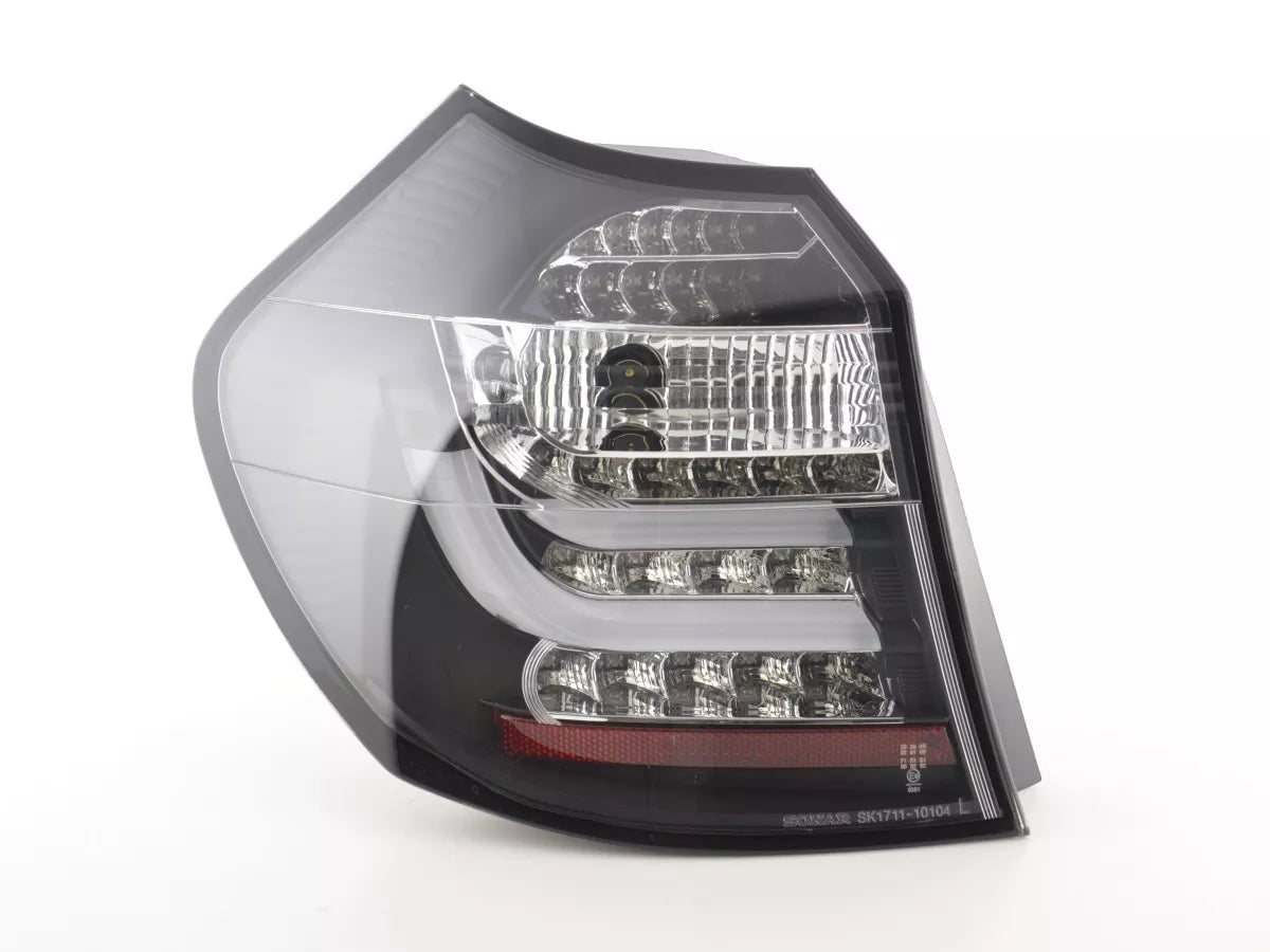 Fanali posteriori a LED set BMW Serie 1 E87 / E81 3/5 porte. 07-11 nero