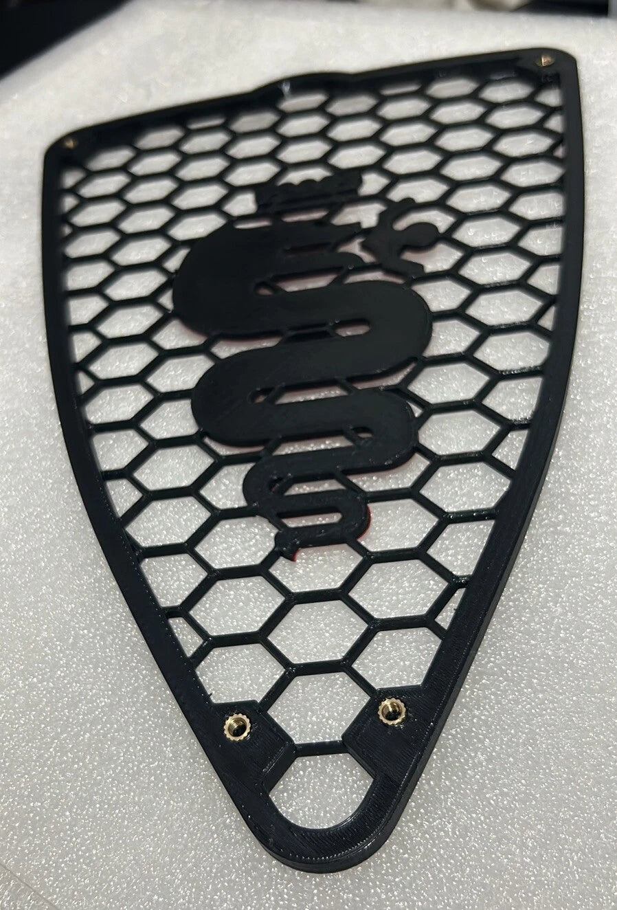 Griglia A Nido D'Ape Alfa Romeo Mito 2008-2015 Con Biscione