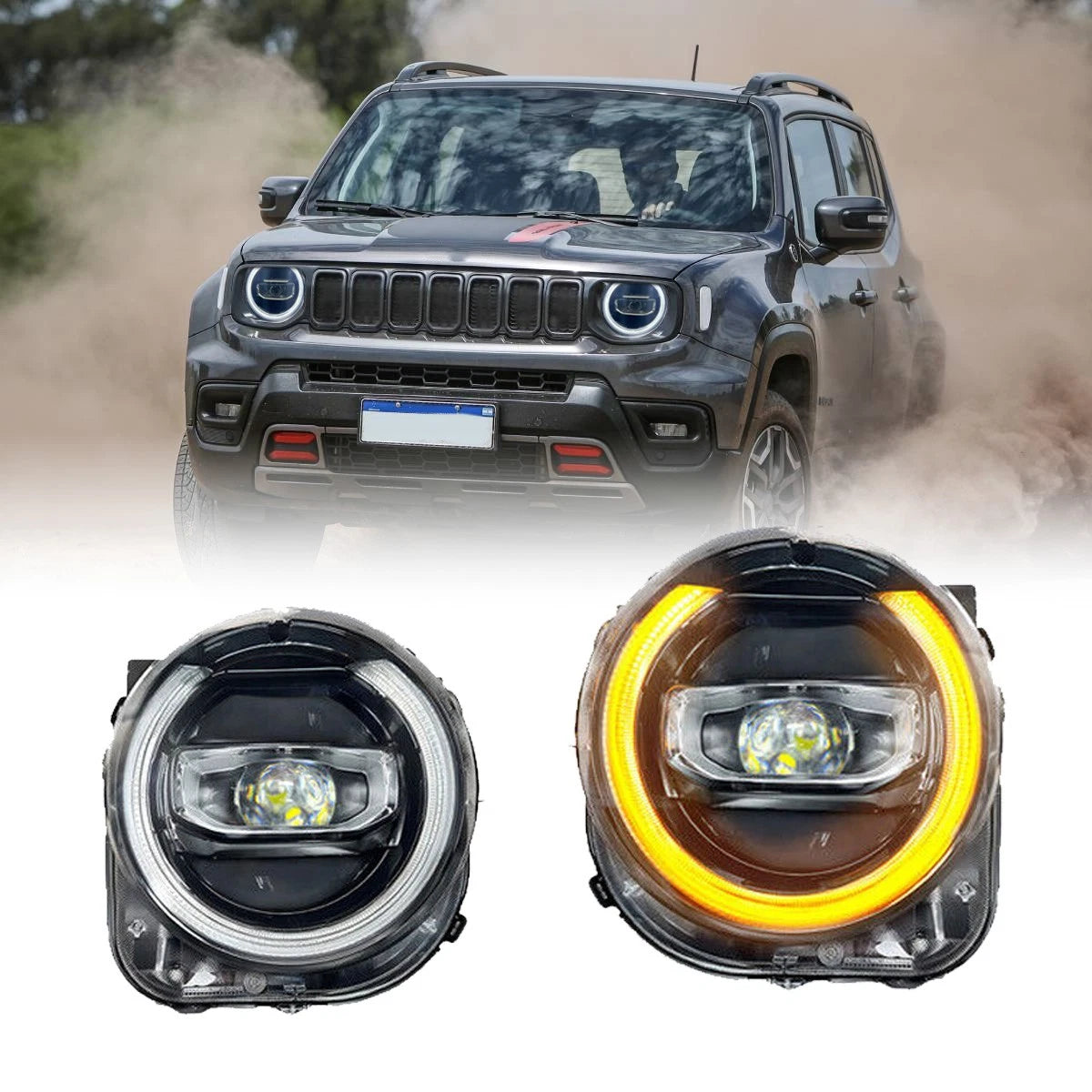 Fari full led Jeep Renegade 2014/2021