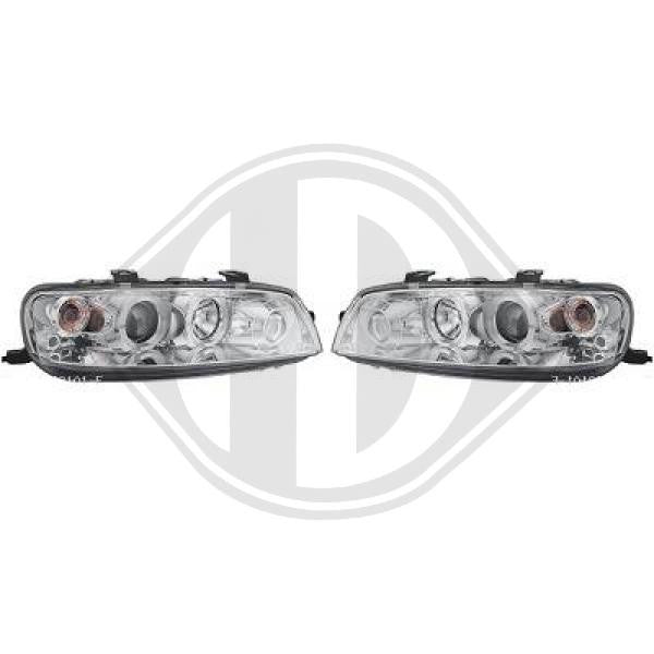 Fari angel eyes fiat punto 99/03