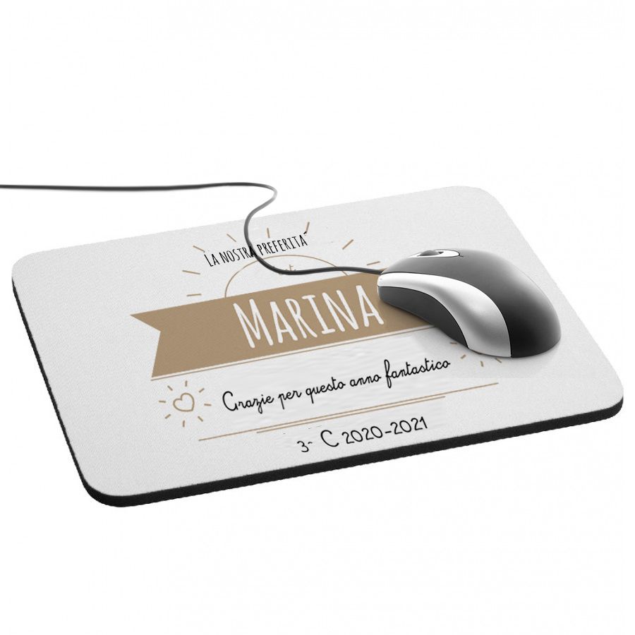 Tappetino mouse personalizzato