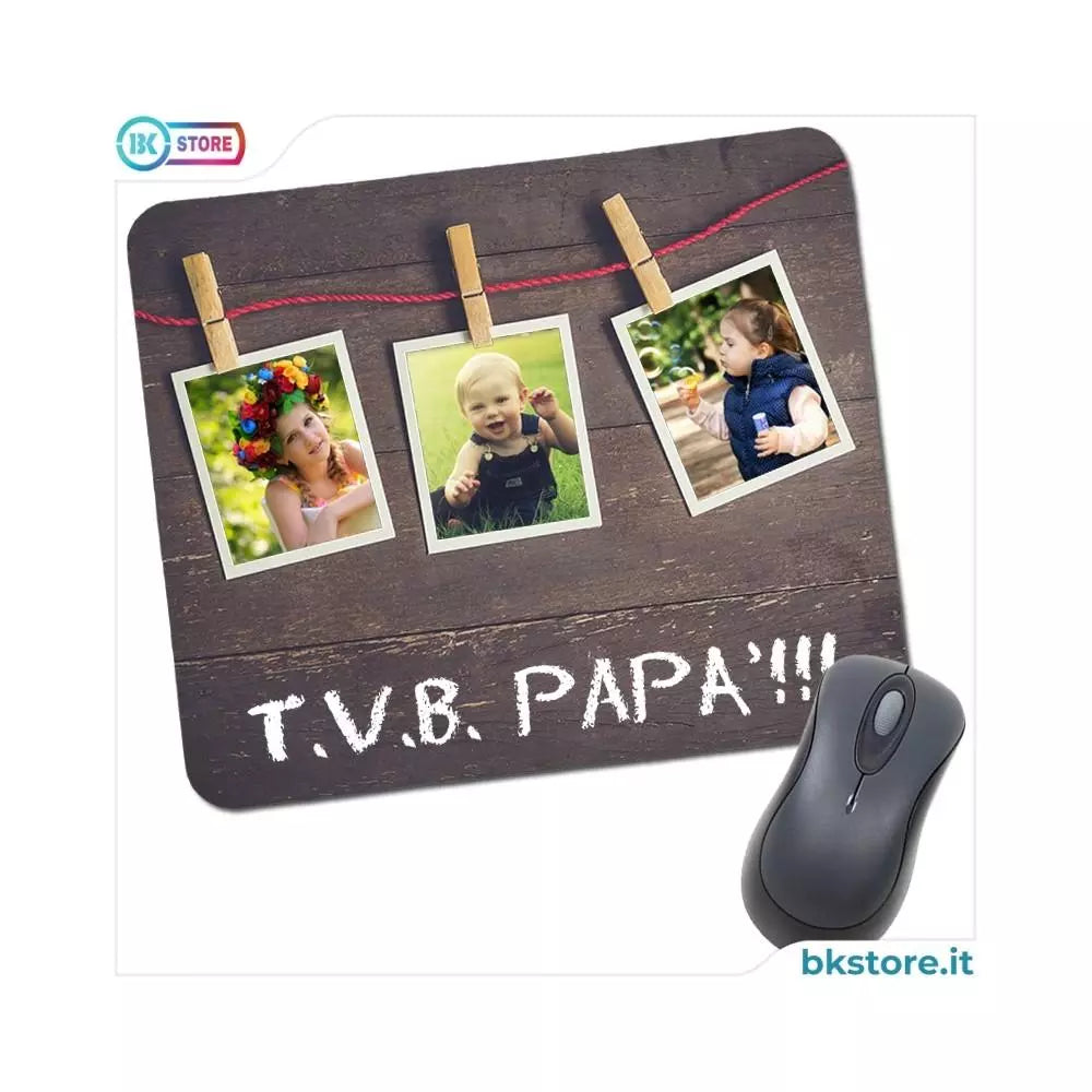 Tappetino mouse personalizzato